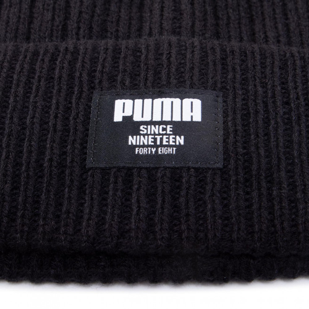 Шапка Puma Ribbed Classic Beanie 022831 01