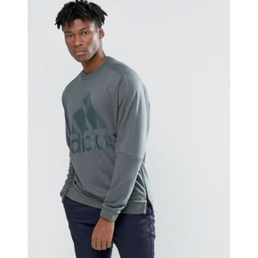Кофта Adidas Heavy Terry Crew AX9932