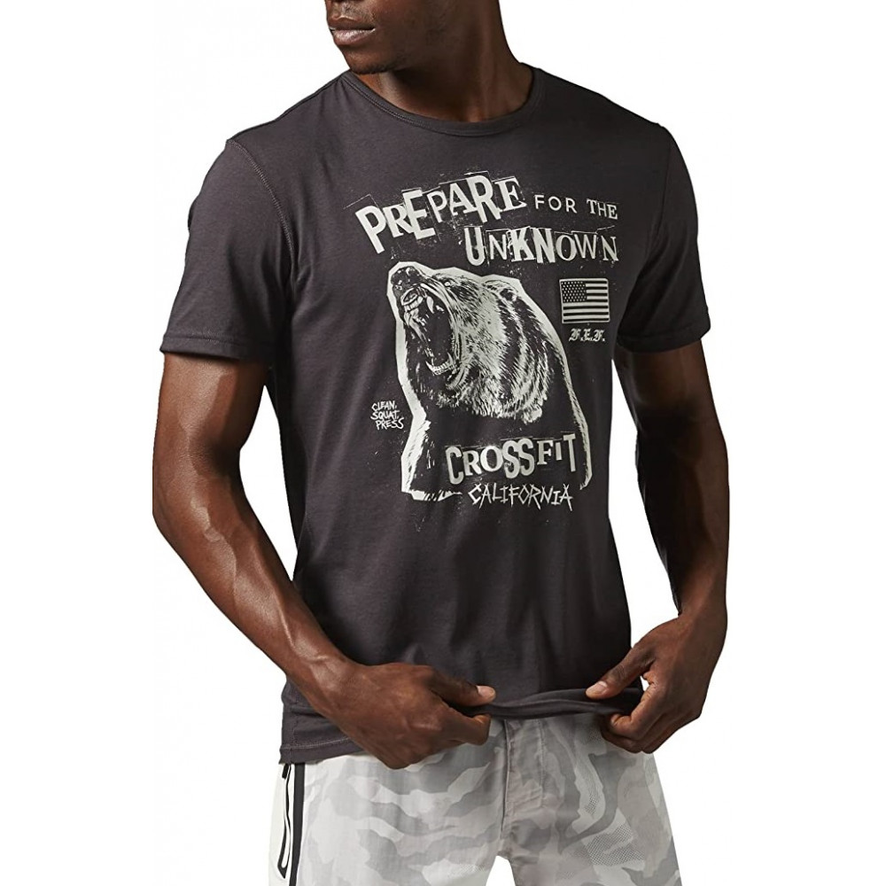 Футболка Reebok RCF Morning Breath Bear AY1032