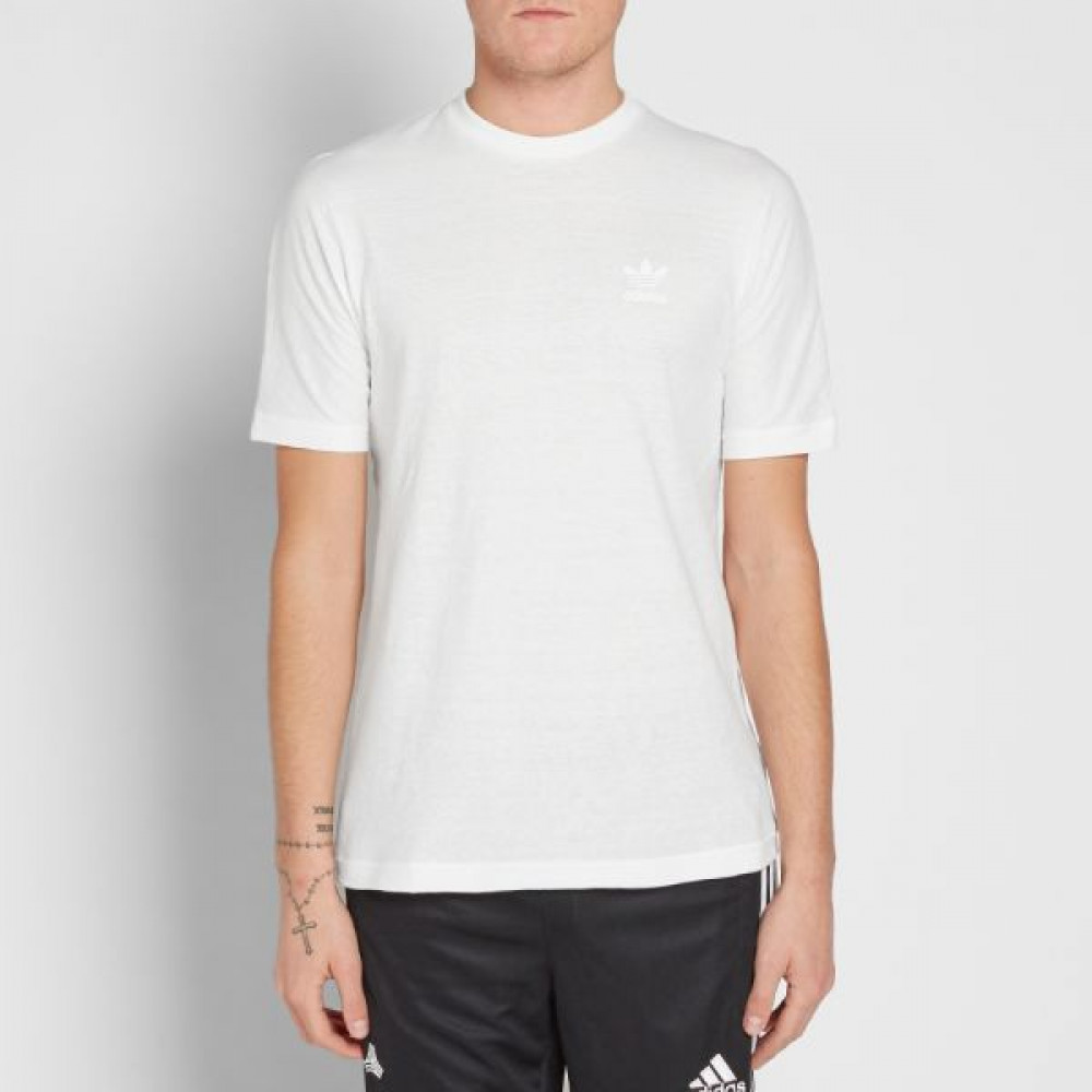 Футболка Adidas Originals Mens White Deluxe BK7481