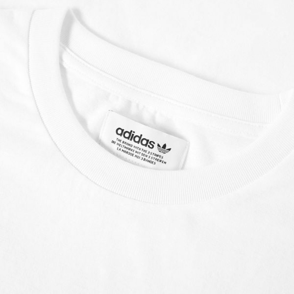 Футболка Adidas Originals Mens White Deluxe BK7481