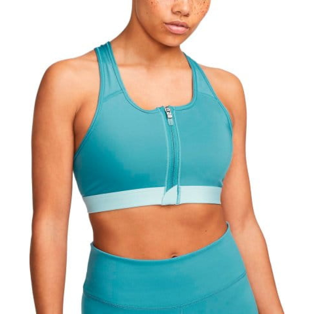 Топ Nike Dri Fit SWSH ZIP FRONT BRA DD1205 440