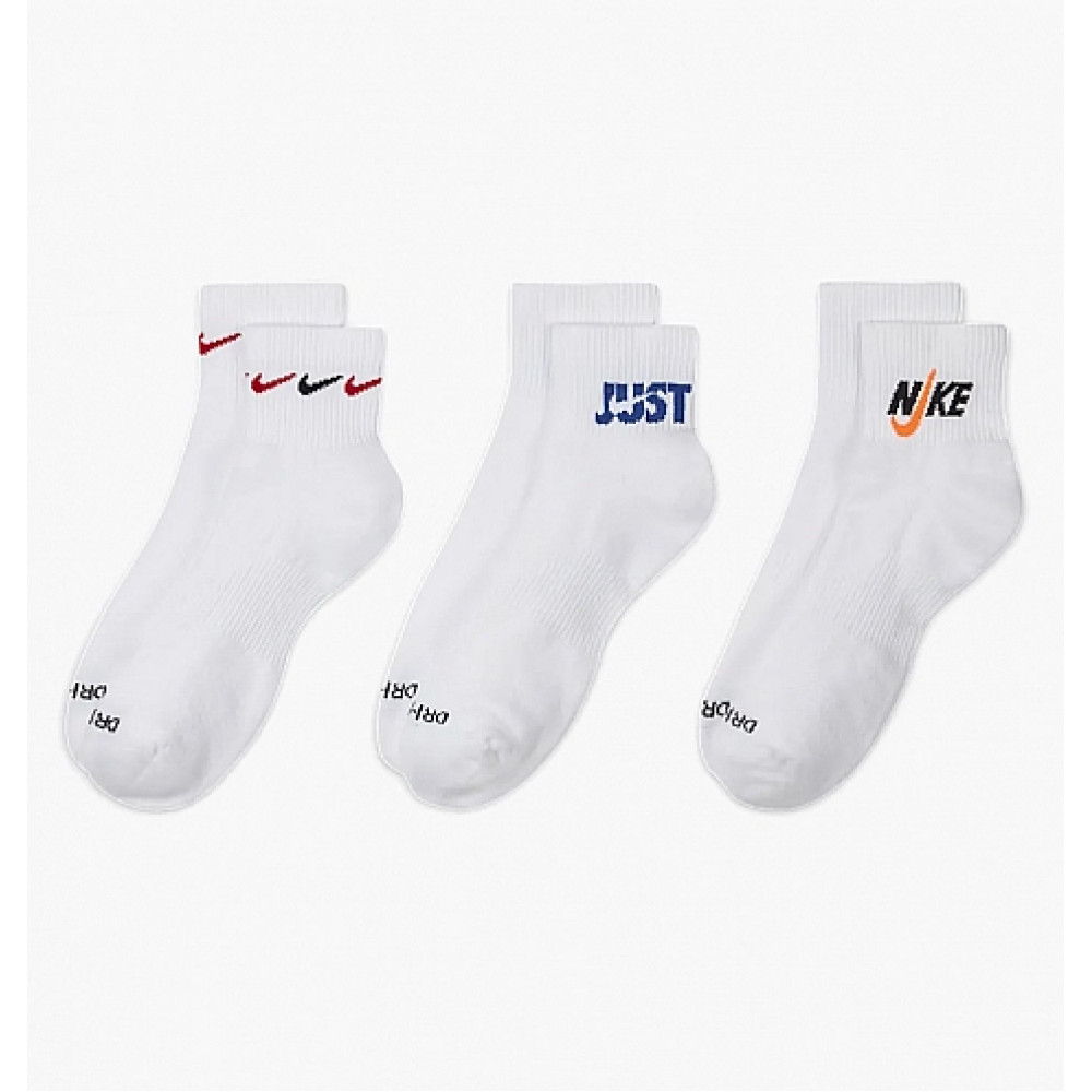 Шкарпетки Nike U NK Everyday Plus Cush Ankle DH3827 902