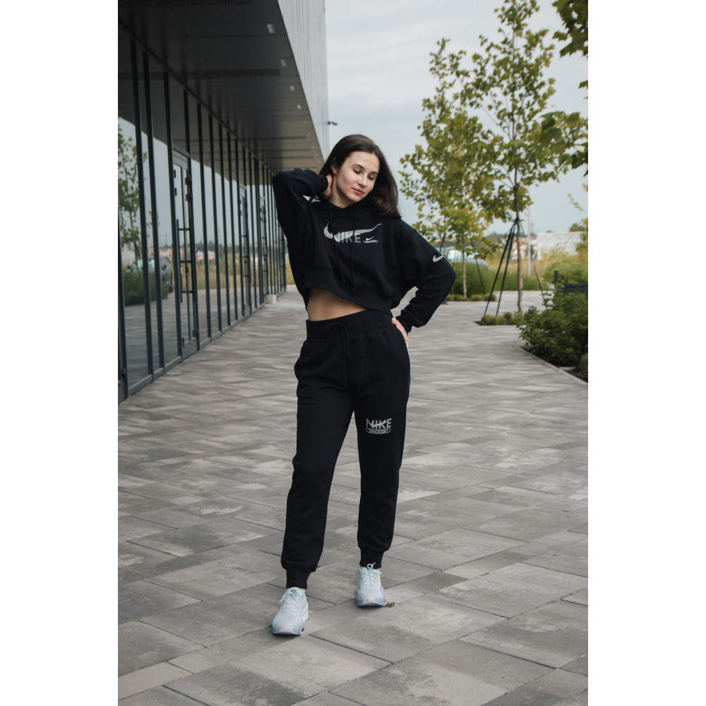 Костюм Nike Sportwear Swoosh Fleece Hoodie DR5613 010/DR5615 010