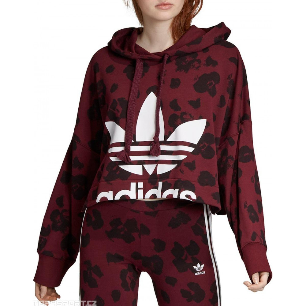 Худі Adidas Bellista Allover Print Cropped EC1901