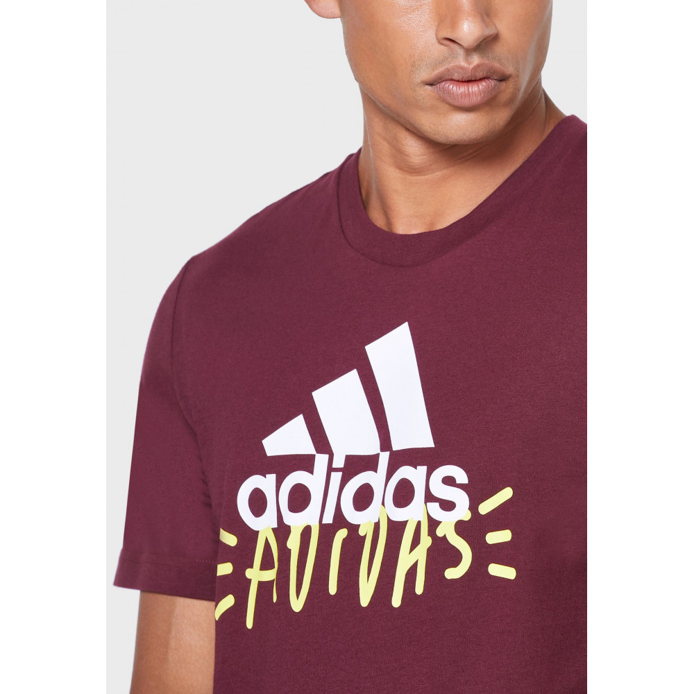 Футболка Adidas Doodle Basic Badge Of Sports T-Shirt FN1734