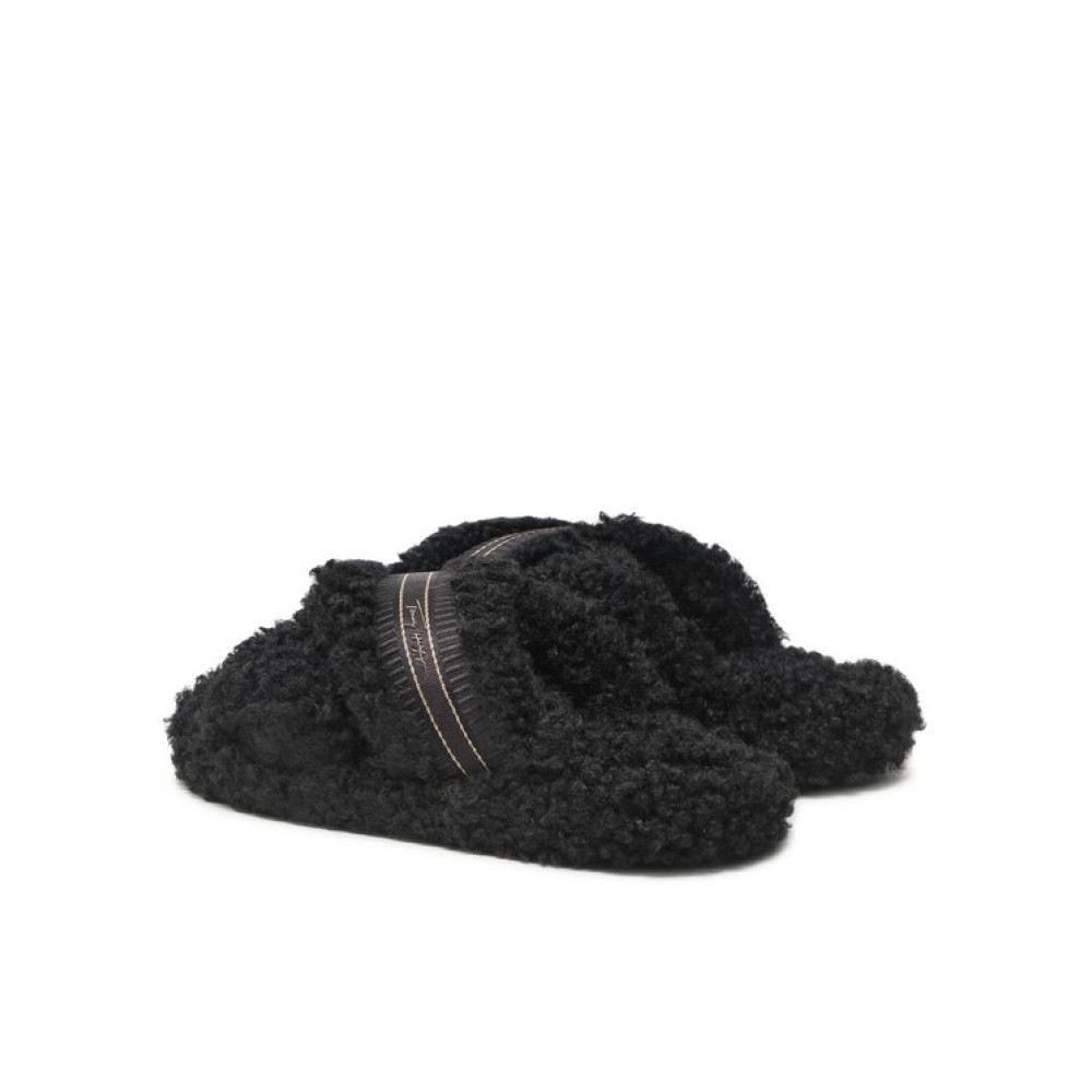 Тапочки Tommy Hilfiger Sherpa Fur Home Slippers FW0FW06576