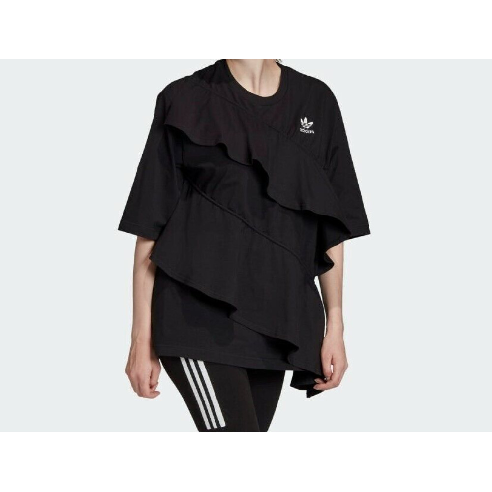 Adidas Originals Women's J KOO Black Ruffle FT9878