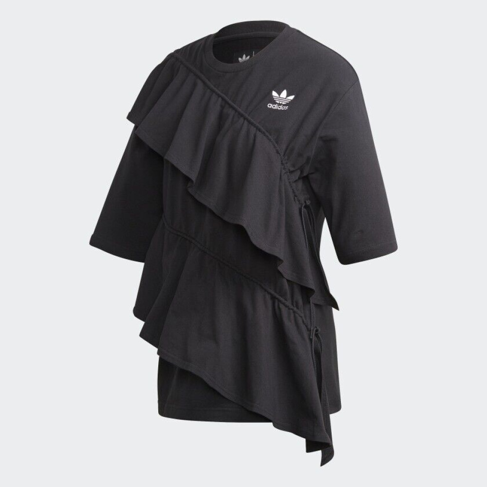 Adidas Originals Women's J KOO Black Ruffle FT9878