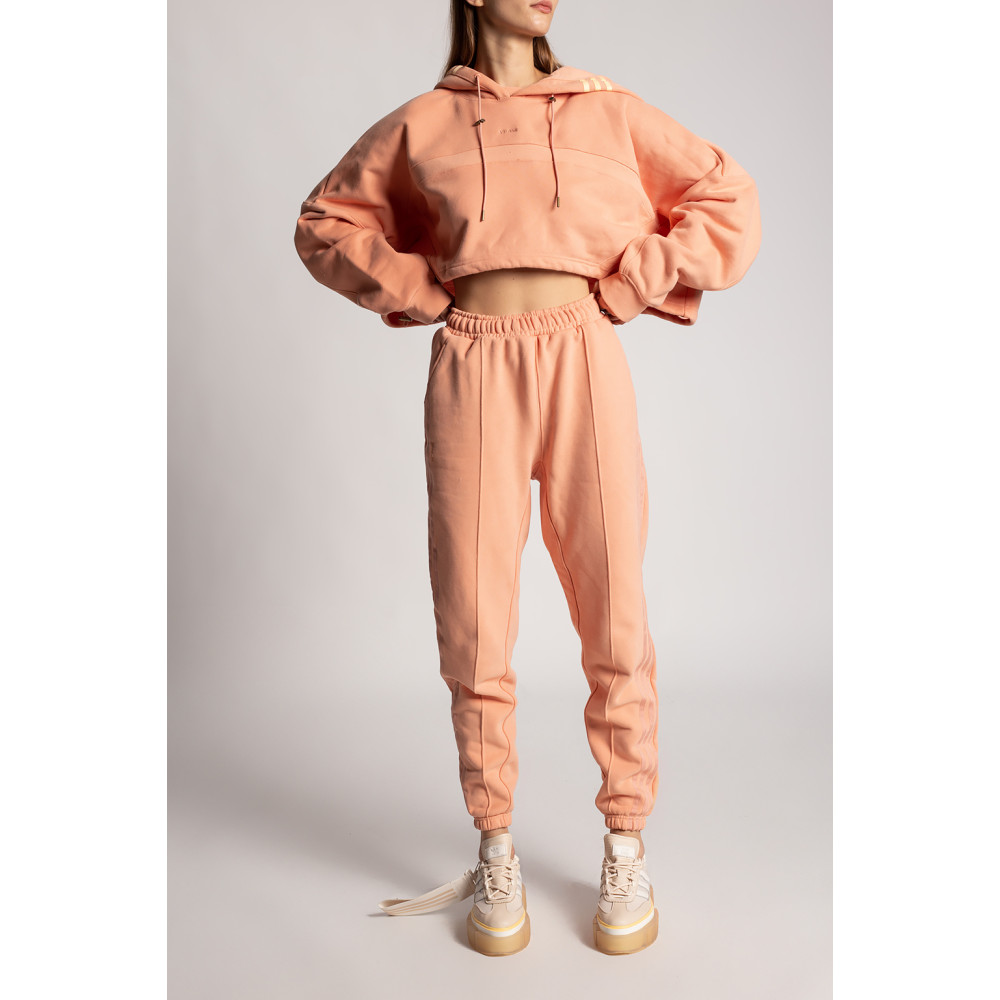  IVY PARK バーガンディ トレーナー 36 Костюм Adidas Essentials Logo Sportwear Ivy Park H62751/H61691