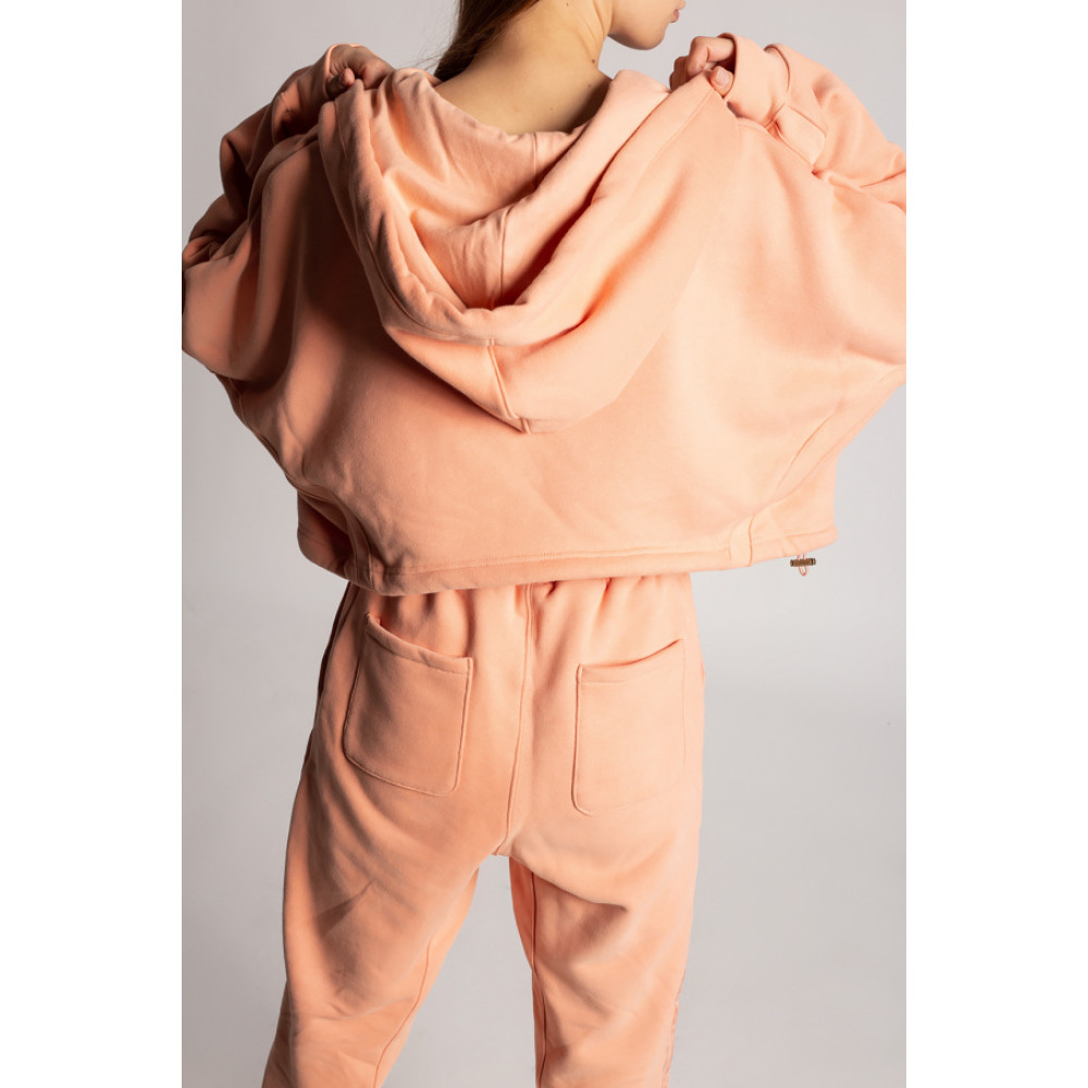 IVY PARK バーガンディ トレーナー 36 Костюм Adidas Essentials Logo Sportwear Ivy Park H62751/H61691