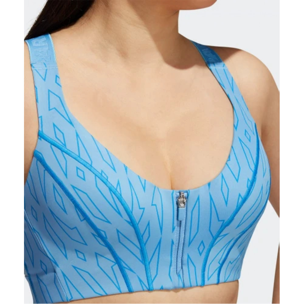 Топ Adidas Ivy Park Monogram Zip Bra HB8405