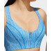 Топ Adidas Ivy Park Monogram Zip Bra HB8405