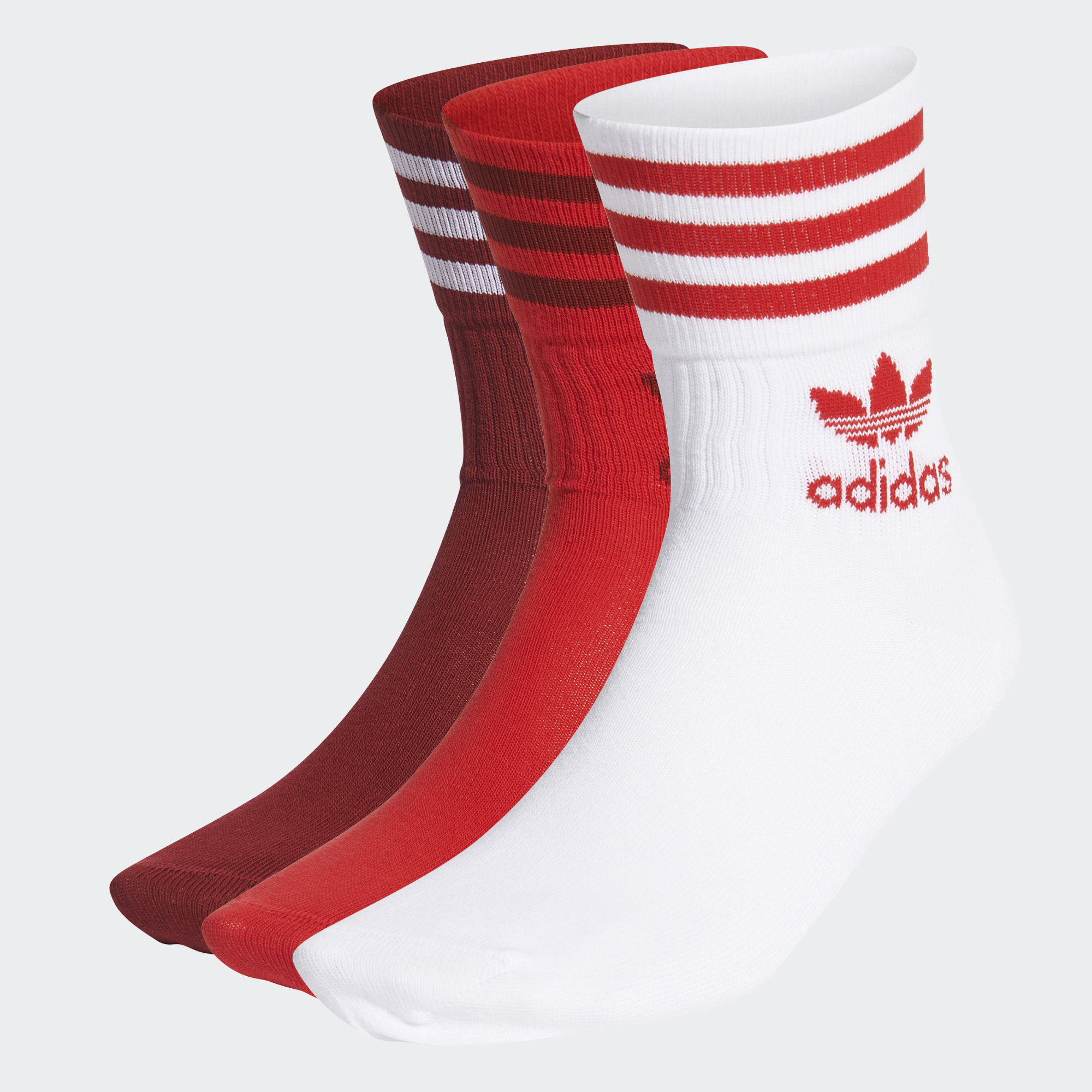 Шкарпетки Adidas Mid Cut Crew Sock Scarlet GN3078 КУПИТИ в